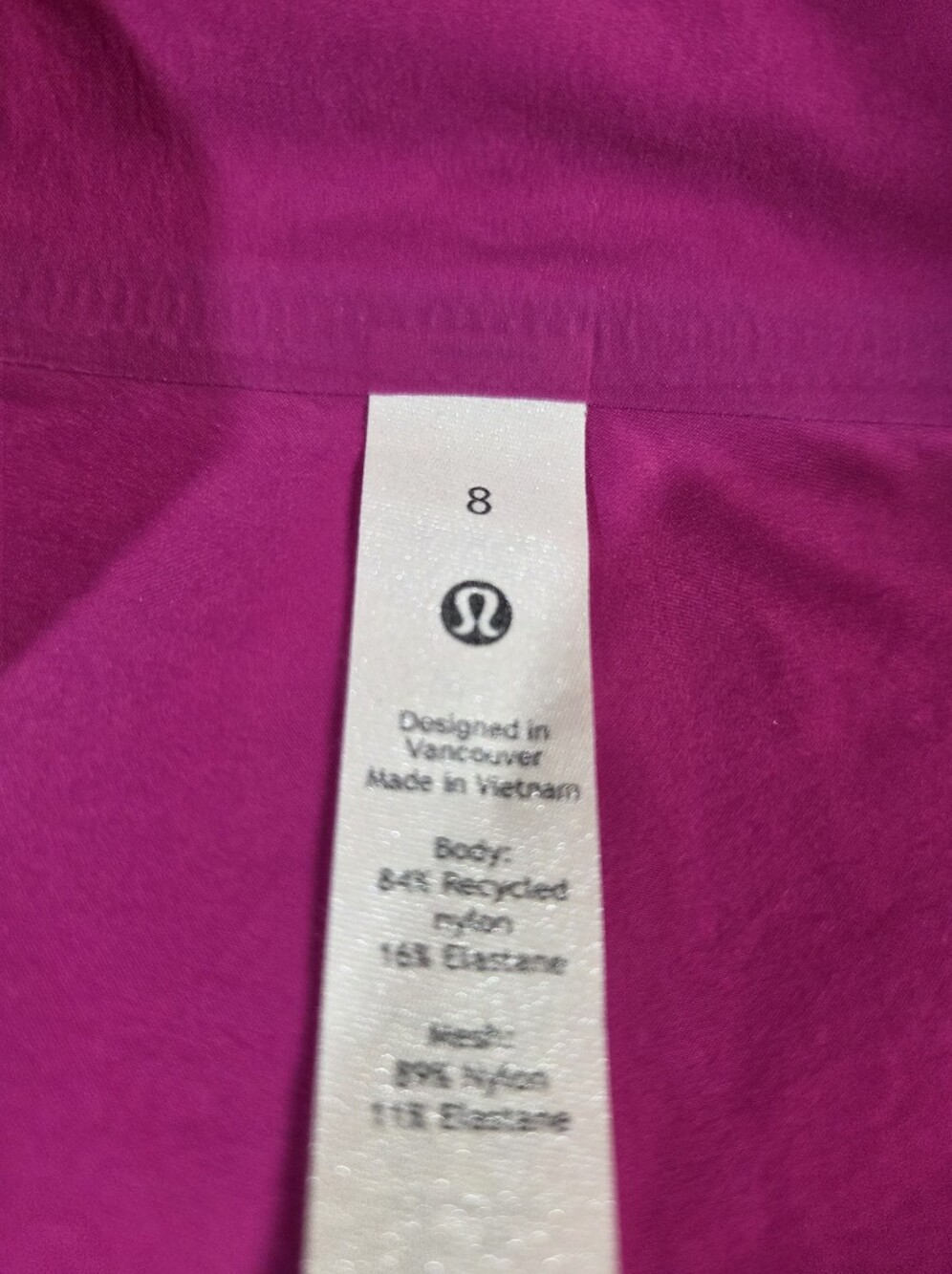 lululemon athletica Women's Magenta Zip-Up Jacket - Picture 11 of 12